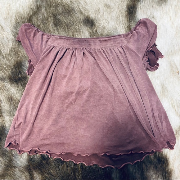 American Eagle Soft & Sexy Off Shoulder Top NWOT - Picture 3 of 4